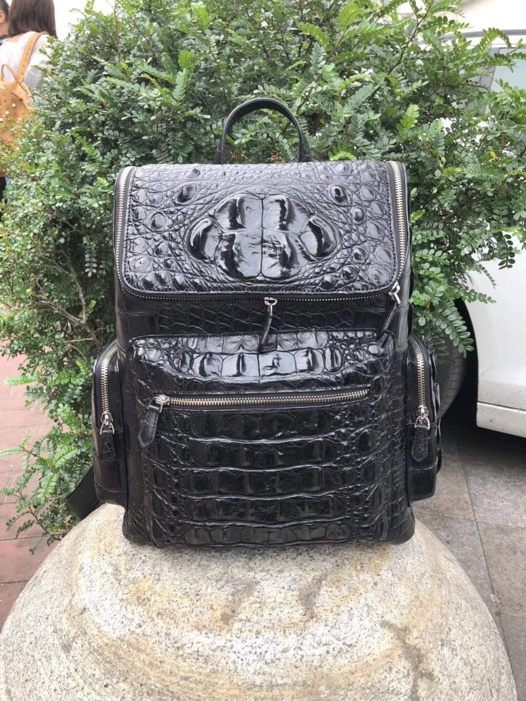 Preorder Mens FULL Genuine Bone Leather Backpack